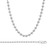 14k White Gold "Nickel Free" Ball Chain 5.0mm Wide 26"