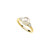 14kt Yellow Gold Cultured 8.00mm  Pearl & 1/4 CTW Diamond Ring