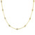 14k Yellow Gold Diamonds by The Yard Bezel-Set Necklaces 2 ctw