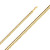 14k Gold 7mm Flat Curb Bracelet 9.5 Inches