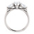 Platinum 1.90 Ctw Diamond  Pear Shape 3-Stone Engagement Ring