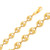 14K Yellow Gold 13mm Puffed Anchor Bracelet 7 Inches