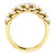 14K Yellow Gold 1.75ct 7 Round Diamond Anniversary Ring