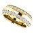 2.00 ct. Diamond Two-Row Eternity Band in 18K Yellow Gold