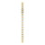 14k Yellow Gold 1.2mm Eternity Anniversary Band 1/4 ctw