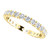 14k Yellow Gold 2.5mm Eternity Anniversary Band 1.30 ctw