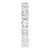 14k White Gold 3.4mm Eternity Anniversary Band 2.25 ctw