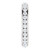 1.00 ct. Diamond Eternity band 3.2mm in 14k White gold