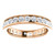 1.62 ct. Diamond Eternity band 3.7mm in 14k Rose gold