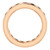 3.75ct. Diamond Eternity band 5mm in 14k Rose gold