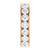 3.75ct. Diamond Eternity band 5mm in 14k Rose gold