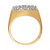 14k Yellow Gold Mens Cluster Diamond Ring 2.35 ct.