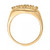 14k Yellow Gold Mens Cluster Diamond Ring 2.00 ct.