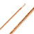 14k Rose Gold Miami Cuban Chain 6.0mm 18 Inches