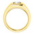 14k Gold Mens   Diamond Ring 0.75