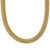 14k Yellow Gold 15mm Mesh Necklace 16.5 Inches