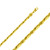 14k Gold 4mm Yellow Gold Milano Rope Chain Necklace 30 Inches