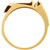 14k Gold Men's Diamond Rectangle Signet Ring .20 ctw