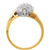 14k Gold Ladies Diamond Heart Ring 1/2 ctw.