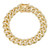 14k Yellow Gold Cz Hand Made Gold  Bracelet 13.0mm