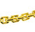 24k  Yellow Gold 3.5mm Handmade Baht Bracelet 8 Inches