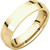 14k Yellow 5mm Knife Edge Comfort Fit Wedding Band