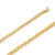 14K  Yellow Gold 4mm Handmade Rolo Bracelet 9 Inches