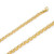 14K  Yellow Gold 4mm Handmade Rolo Chain Necklace 22 Inches