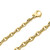 14K  Yellow Gold 5.3mm Handmade Rolo Chain Necklace 18 Inches