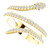 14k White Gold Diamond Snake Ring 1/3 CTW