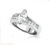 Platinum 1.71 Carat  Marquis Cathedral Engagement Ring