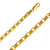 10k  Yellow Gold 4mm  Hollow Rolo Chain Necklace 18 Inches