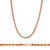 14k Rose Gold 5mm Rope Chain 30 Inches