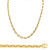 14K Yellow Gold 4mm Handcrafted Rolo Chain Necklace 22 Inches