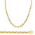 14K Yellow Gold 5mm Handcrafted Rolo Chain Necklace 32 Inches