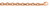 14K Rose Gold 6mm Handcrafted Rolo Chain Necklace 30 Inches