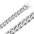 14K White Gold 16mm Miami Cuban Chain Necklace 24 Inches