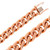 14K Rose Gold 22mm Miami Cuban Chain Necklace 20 Inches