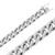 10K White Gold 14mm Miami Cuban Chain Necklace 16 Inches