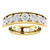 5.5ct. Diamond Eternity band 5.9mm in 14k Yellow gold