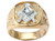 14k Gold  Diamond Masonic Blue Lodge Ring .06 Ctw