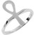 14k White Gold Ankh Ring