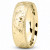 14k 7mm Hand Engraved Comfort Fit Wedding Band