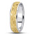 14k 7mm Hand Engraved Comfort Fit Wedding Band M1008