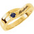 14k Gold  Engravable Family Mother's Ring, 1 Stone (Available in 1,2,3,4 Stones)