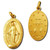 14kt Yellow Gold 20x14mm Oval  Miraculous Medal
