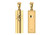 14k Yellow Gold Mezuzah Pendant With Back Plate 25.0mm x 8.0mm