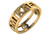 14K Gold 0.15 Ctw Diamond Name Ring Band 6.3 mm