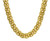 14k Gold 13mm (1/2 inch) Byzantine Necklace 16 Inches