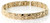 14k Gold  9mm Heavy Nugget Bracelet 7  1/2 Inches